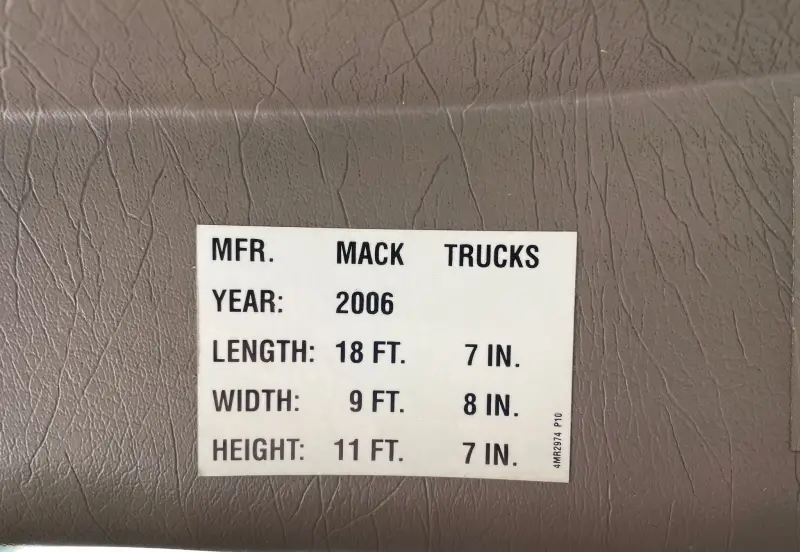 2007 Mack CXN612 photo 30